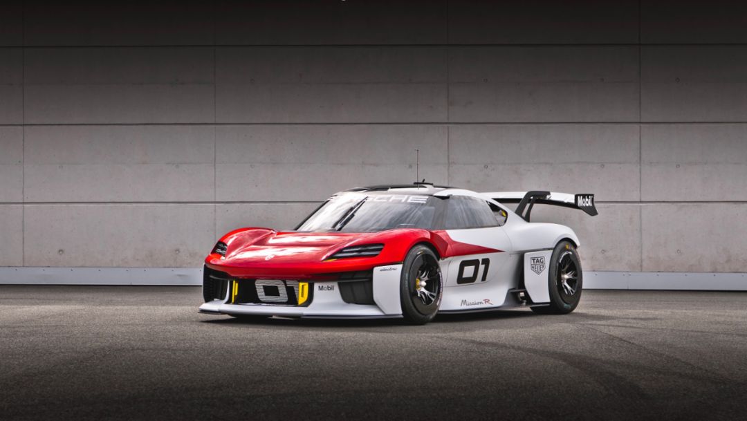 Porsche presents its future-driven Mission R concept study
